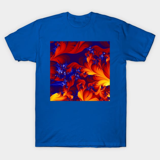 red, blue and yellow T-Shirt by PREMIUMSHOP